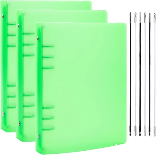 Vista 28 de BAOFALI 10PCS A5 Size Dividers for 6 Ring Binder,with Reinforced Edge and 10 Tabs,Paper Index Divider Category Page Tab Indexing Cards Die and Stamp