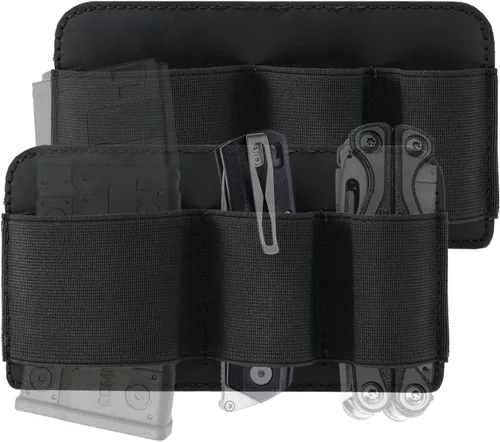 Vista 27 de VIPERADE PL6 Organizador modular EDC táctico, panel de bolsa de inserción elástica con soporte de gancho para accesorios, accesorio para mochila