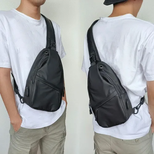Vista 2 de Dreamer Yuanda Bolso bandolera versátil para hombre, bolso de hombro para hombre, para llevar todos los días esenciales