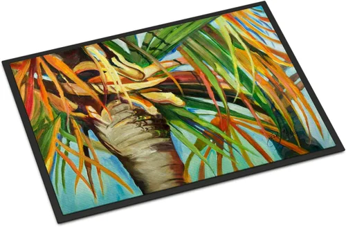 Vista 169 de Caroline's Treasures JMK1017JMAT - Tapete de caza de rana garza azul, 24 x 36 pulgadas, tapete para puerta delantera, interior y exterior