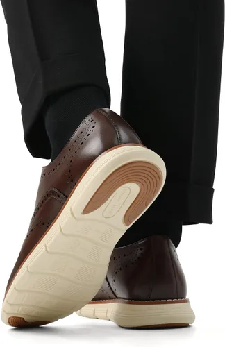 Vista 8 de Bruno Marc Men's Crossflex Dress Sneakers Wingtip Derby Casual Oxford Formal Shoes