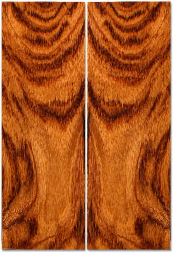Vista 34 de IECAP LLC Paneles de madera a espejo de madera de palo negro africano para mango de cuchillo – Materiales para mango de cuchillo – Escalas