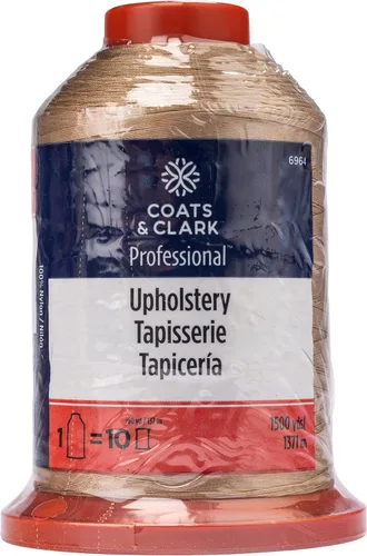 Vista 12 de Coats & Clark Hilo profesional multiusos, 3000 yardas, negro