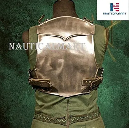 Vista 2 de NauticalMart Armadura LARP medieval para mujer