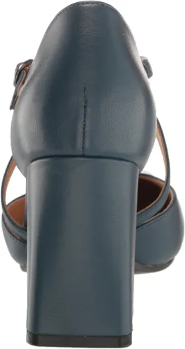 Vista 3 de Naturalizer Leesha - Zapatos de tacón de bloque con tiras cerradas para mujer