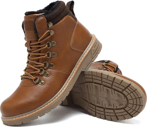 Vista 2 de Quicksilk EYUSHIJIA - Botas de nieve impermeables para hombre