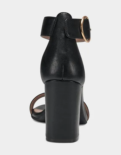 Vista 3 de Aerosoles Sandalia de tacón elegante para mujer, Negro