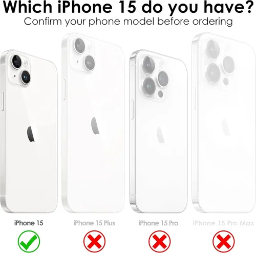 Vista 2 de Funda cruzada con cordón para iPhone 15, para el cuello y la muñeca, manos libres, correa de cuerda ajustable y extraíble, protección contra caídas