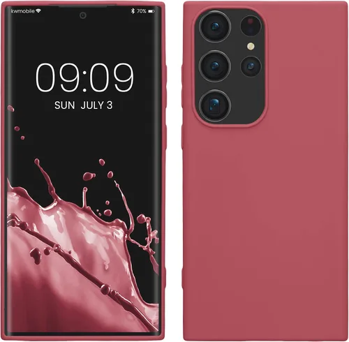 Vista 41 de kwmobile Funda compatible con Samsung Galaxy S23 - Funda protectora de silicona TPU suave y delgada - Piedra antigua