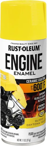 Vista 22 de Rust-Oleum 366428-6PK - Pintura en aerosol de esmalte para motor, 11 onzas, aluminio, (paquete de 6)
