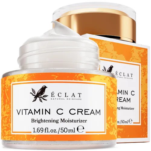 Vista 8 de Eclat Skincare Crema Facial Antienvejecimiento – Hidratante Facial con Péptidos de Colágeno, Ácido Hialurónico y Vitaminas C+E – Mejora Líneas Finas