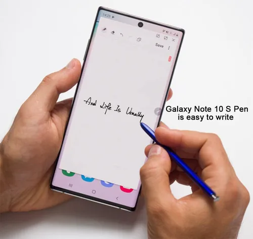 Vista 2 de Note 10 S Pen Reemplazo (con Bluetooth) para Samsung Galaxy Note 10, Note 10 Plus, Note 10+ 5G con 5 puntas/puntas (brillo)
