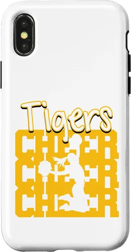 Vista 5 de Tigers Cheer Back to School Cheerleading Spirit GY Case for iPhone 17
