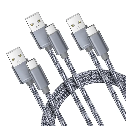 Vista 22 de Basesailor Cable de carga USB tipo C de 1 pie, paquete de 2, cable de carga para automóvil para el nuevo iPhone 17 Air 16 Pro Max Plus, Samsung