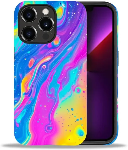Vista 67 de DAIZAG Funda compatible con iPhone 11, hermoso color arena, patrón completo, carcasa rígida híbrida de plástico TPU + funda de protección