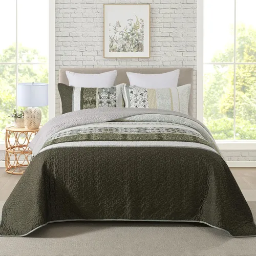 Vista 56 de Travan Juegos de Edredón de 2 Piezas Twin con Sham, Ropa de Cama de Gran Tamaño, Colcha Reversible, Juego de Cubrecama Suave, Tamaño Twin