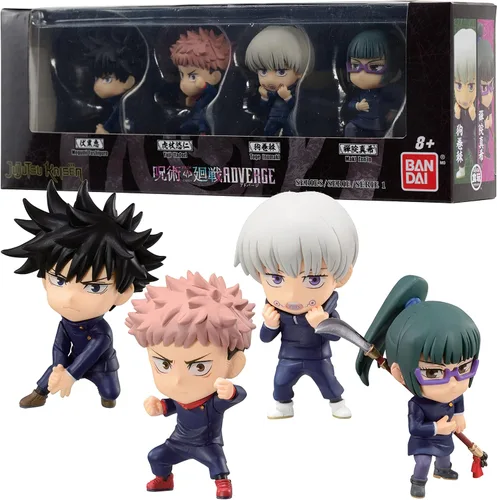 Vista 11 de Bandai Namco - Juego de figuras de Jujutsu Kaisen Adverge Box Set C (Yuji Itadori, Kento Nanami, Ryomen Sukuna, Jogo), Juego de figuras de Bandai