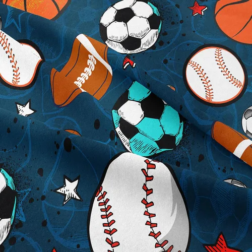 Vista 6 de Tailor Shop - Juegos de edredón deportivos para niños, tamaño completo, ropa de cama deportiva para niños, adolescentes, fútbol, baloncesto