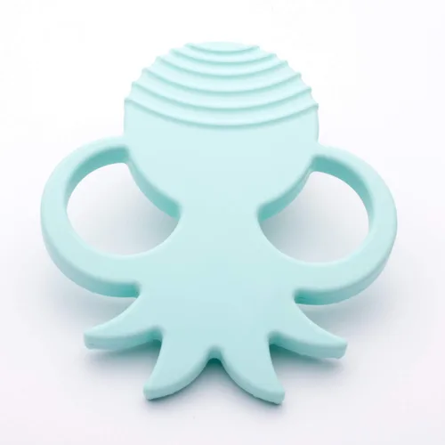 Vista 8 de Juguetes de dentición de silicona sin BPA Sisilia Pulpo (Azul marino)