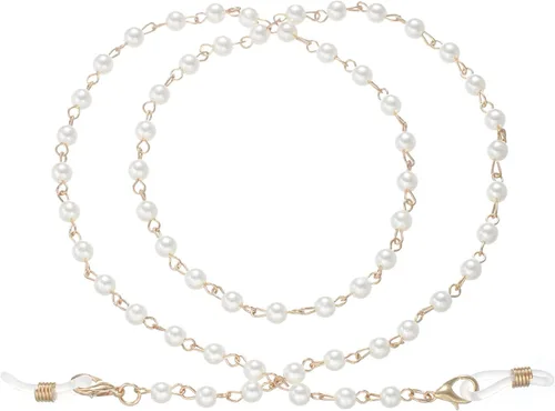 Vista 3 de Beaded Eyeglass Chain Sunglasses Holder Strap Eyewear Retainer Lanyard