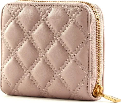 Vista 4 de GUESS Giully - Cartera pequeña con cremallera alrededor, Rosewood, Giully - Cartera pequeña con cremallera alrededor