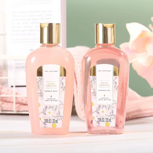 Vista 4 de Cestas de regalo de spa para mujeres, juego de regalo de baño Spa Luxetique, 12 piezas de kit de spa relajante en casa para mujeres con gel