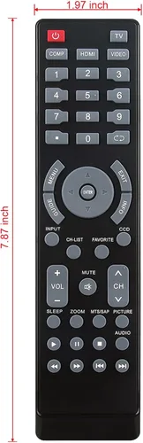 Vista 5 de NS-RC01A-12 NS-RC02A-12 Reemplazo remoto para Insignia LED LCD TV NS-32E960A12 NS-32E740A12 NS-15E720A12 NS-22E730A12 NS-39L700A12 NS-37L7L7 60A 34