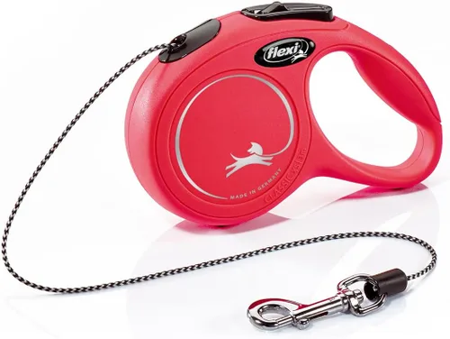 Vista 10 de Flexi - New Classic - Correa retráctil de cuerda para perros, S, negro, 26 libras (12 kg), 26 pies (8 m)
