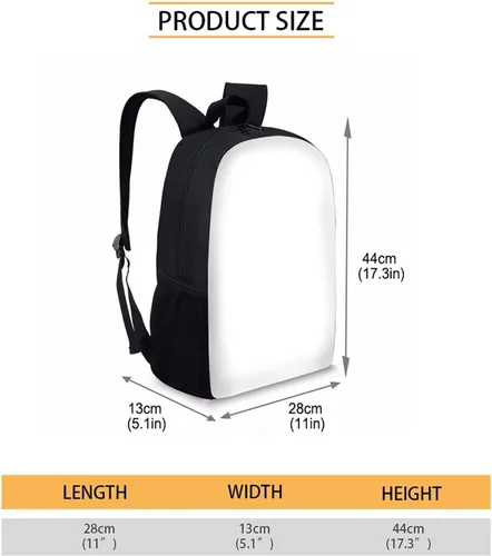 Vista 6 de Parprinty Juego de mochila de hongos para niños y niñas, mochila grande ligera con lonchera y estuche para lápices, Seta caracol retro a, Mochilas