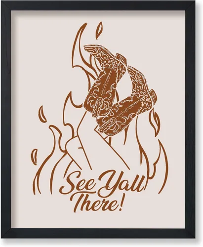 Vista 20 de Poster Master Póster de You've Yeed Your Last Haw - Impresión retro de vaquero marrón - Arte occidental - Arte moderno - Arte del salvaje oeste