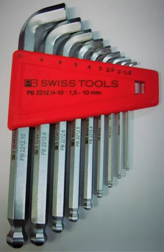 Vista 2 de Irega PB Swiss Tools Allen Hex Esferica 100o 2212hc 0.394 in