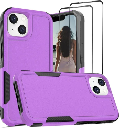 Vista 402 de Jeylly Funda para iPhone SE/Funda para iPhone 5S, Exterior de Plástico Duro que Absorbe Golpes + Interior de Silicona de Goma Defensor contra