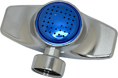 Vista 3 de Rocky Mountain Goods Rociador circular de metal para césped/jardín, cubre un área de hasta 30 pies de diámetro, ideal para riego de césped pequeño a