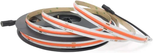 Vista 3 de Tiras flexibles LED COB de color blanco frío - Longitud 3 pies para uso en interiores