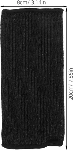 Vista 2 de PRETYZOOM Mangas protectoras resistentes a los cortes para brazos, para jardinería, muñequera, mecánico, para carpintería, resistentes al calor
