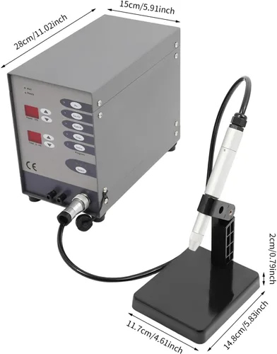 Vista 2 de Máquina automática de soldadura por puntos, control numérico por computadora, máquina de soldadura por arco de argón de pulso, soldador por puntos