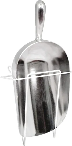 Vista 7 de CUSINIUM Cuchara de hielo de aluminio de 12 oz con soporte