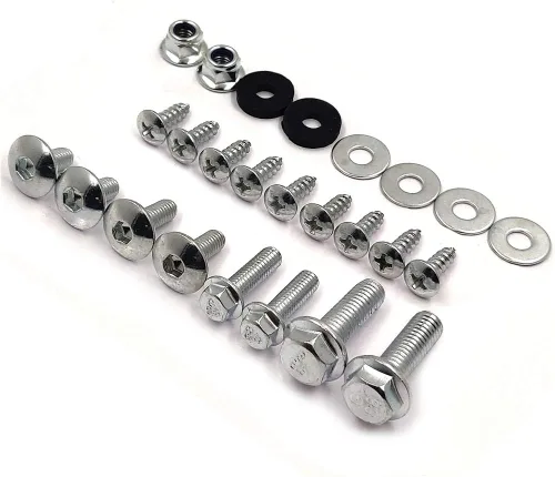 Vista 8 de HongK - Tornillos de panel de tornillo de montaje en tanque de carenado de plástico compatibles con CRF50 Dirt Pit Bike 50cc-110cc