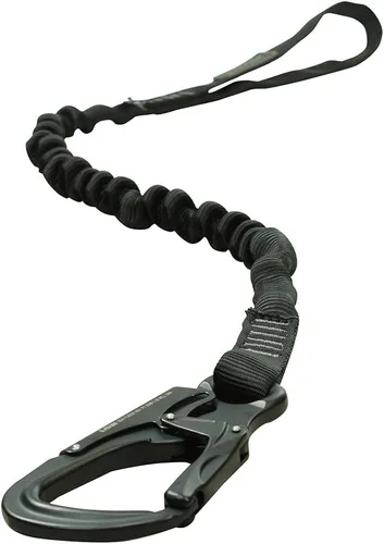 Vista 4 de Fusion Tactical ProGlide - Cordón elástico para militares y policiales, 23 kN, color negro, 24 pulgadas