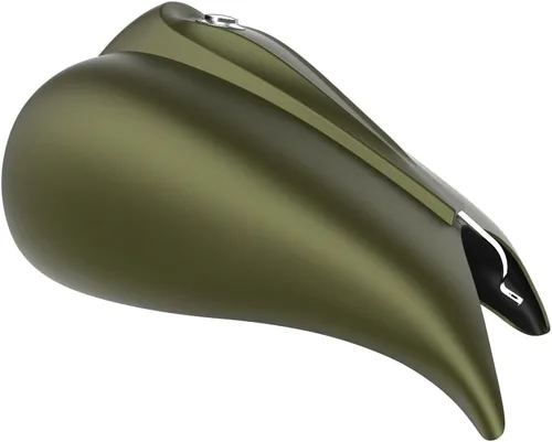 Vista 85 de Cubiertas de tanque estiradas con consola de tablero y tapa de tanque de combustible, cubiertas de combustible de galón para Harley Touring Whisky