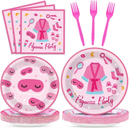 Vista 53 de Qyeahkj Juego de 100 platos de papel y servilletas de abeja, suministros para fiesta de primer cumpleaños, suministros para el primer cumpleaños