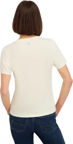 Vista 3 de Spyder Camiseta de manga corta con estampado Mountain Range para mujer Perla