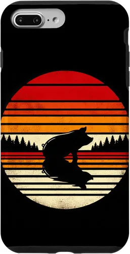Vista 9 de Funda para iPhone 15 Pig Sunset Retro Style Safari Vintage 70s