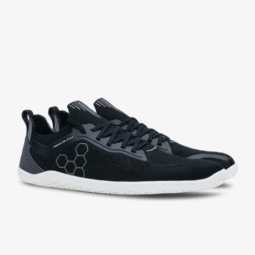 Vista 4 de Vivobarefoot Primus Lite Knit, zapato vegano ligero transpirable para hombre con suela descalza, Negro