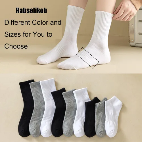 Vista 7 de 9-10 pares de calcetines invisibles para mujer, calcetines delgados de corte bajo, calcetines de tobillo antideslizantes para senderismo, atléticos
