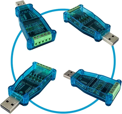 Vista 4 de DSD TECH SH-U11 USB al convertidor RS485 RS422 con el trabajo del microprocesador de FTDI FT232R para Modbus