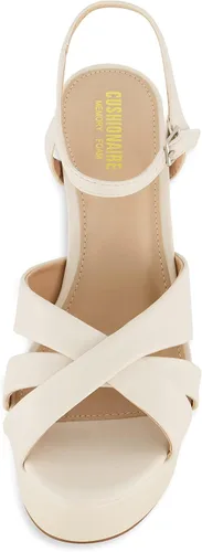 Vista 3 de CUSHIONAIRE Sandalia de vestir Foxy con plataforma para mujer + espuma viscoelástica y anchos disponibles