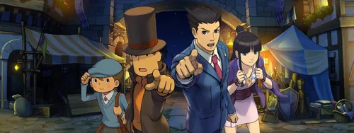 Vista 4 de Prof Layton Vs Phoenix Wright