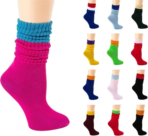 Vista 7 de Picollo Slouch Socks Lightweight Size 9-11, 1 Pack