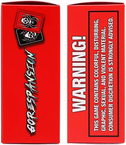 Vista 3 de SERIAL KILLER - GORESPANSION -Juego de cartas hilarantemente oscuro para adultos con pensamientos asesinos a veces - Paquete de expansión - Misterio